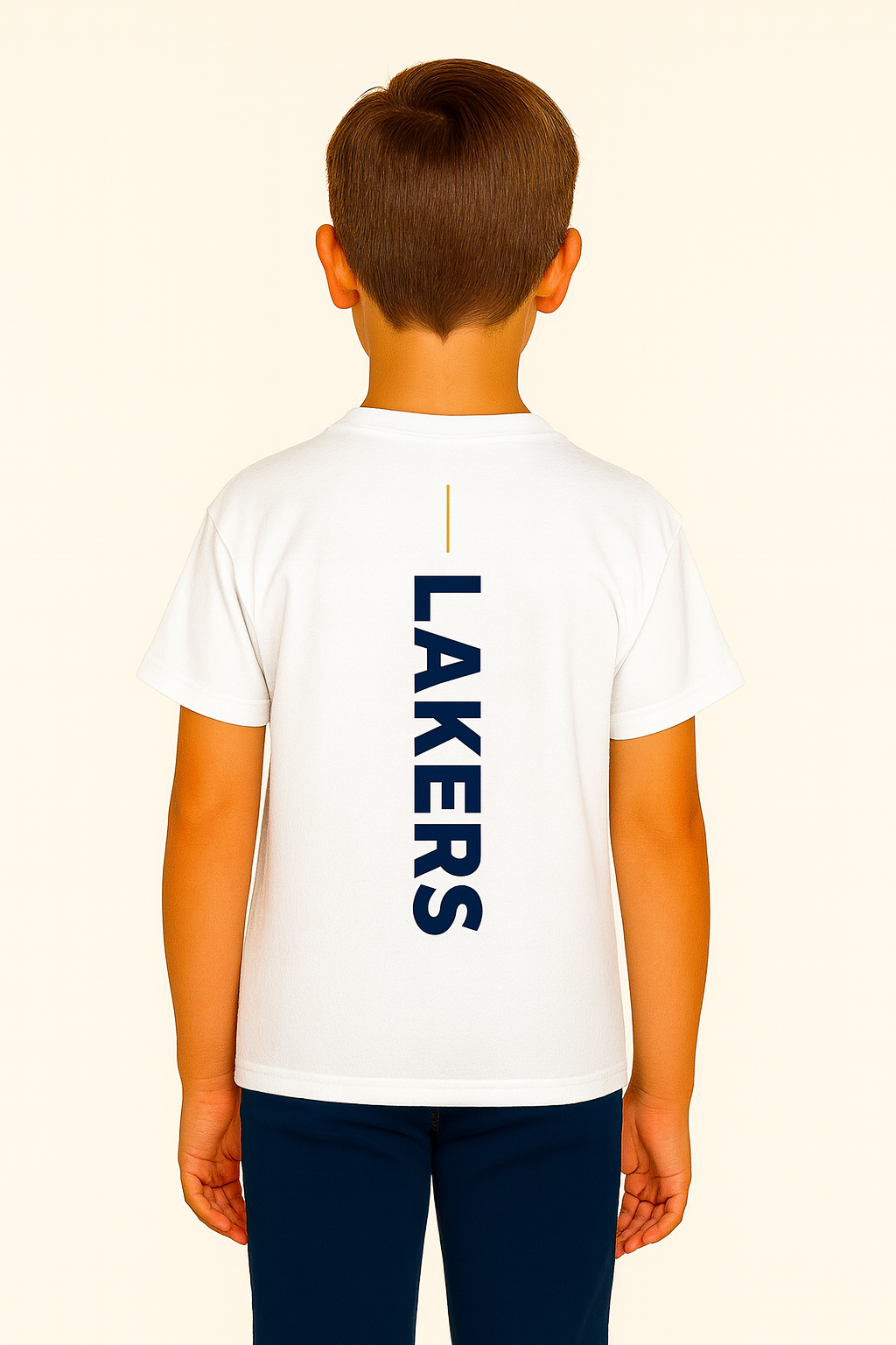 White "Lakers" T-Shirt