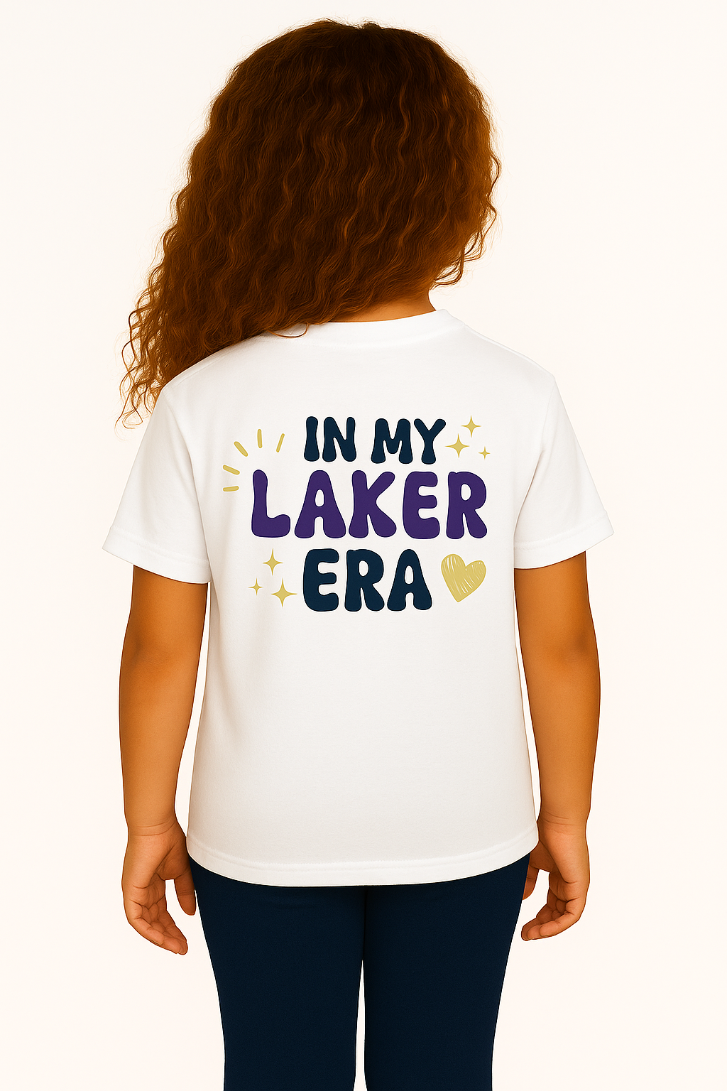 White "In My Laker Era" T-Shirt