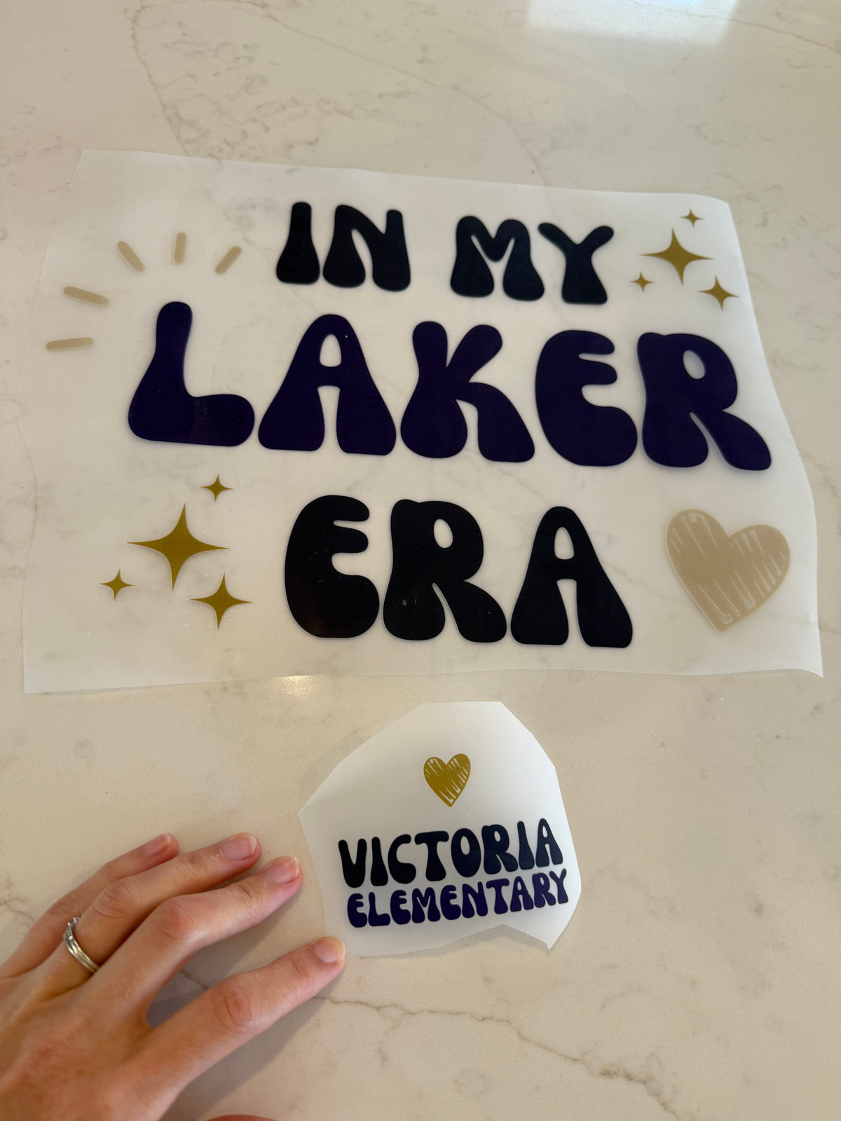 Iron On's: "In My Lakers Era"
