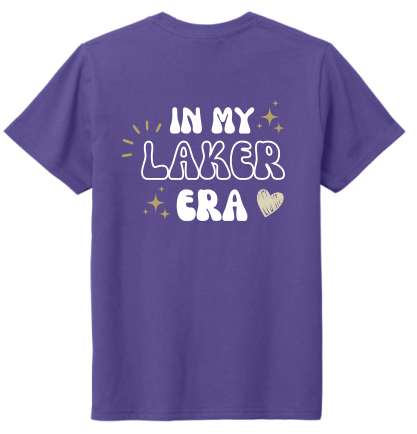 Purple "In My Laker Era" T-Shirt